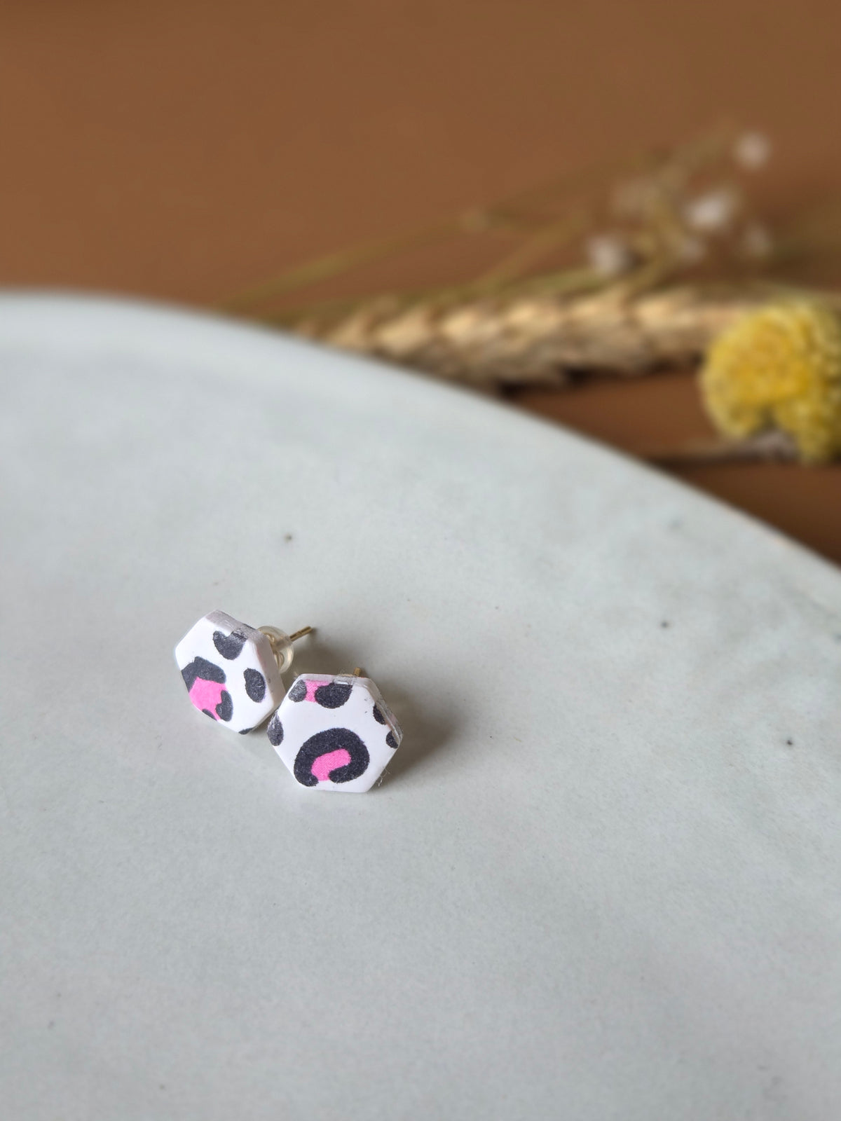 Roze Luipaard Zeshoek