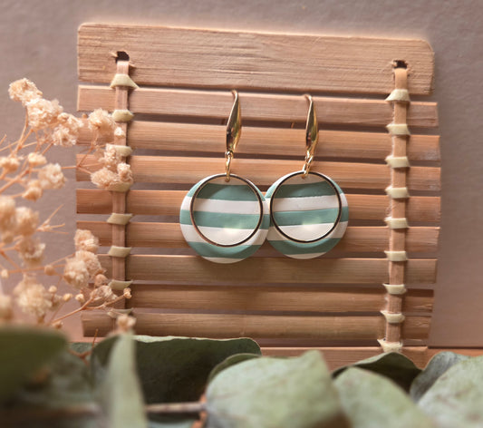 Summer Sunshine handmade polymer Clay Earrings
