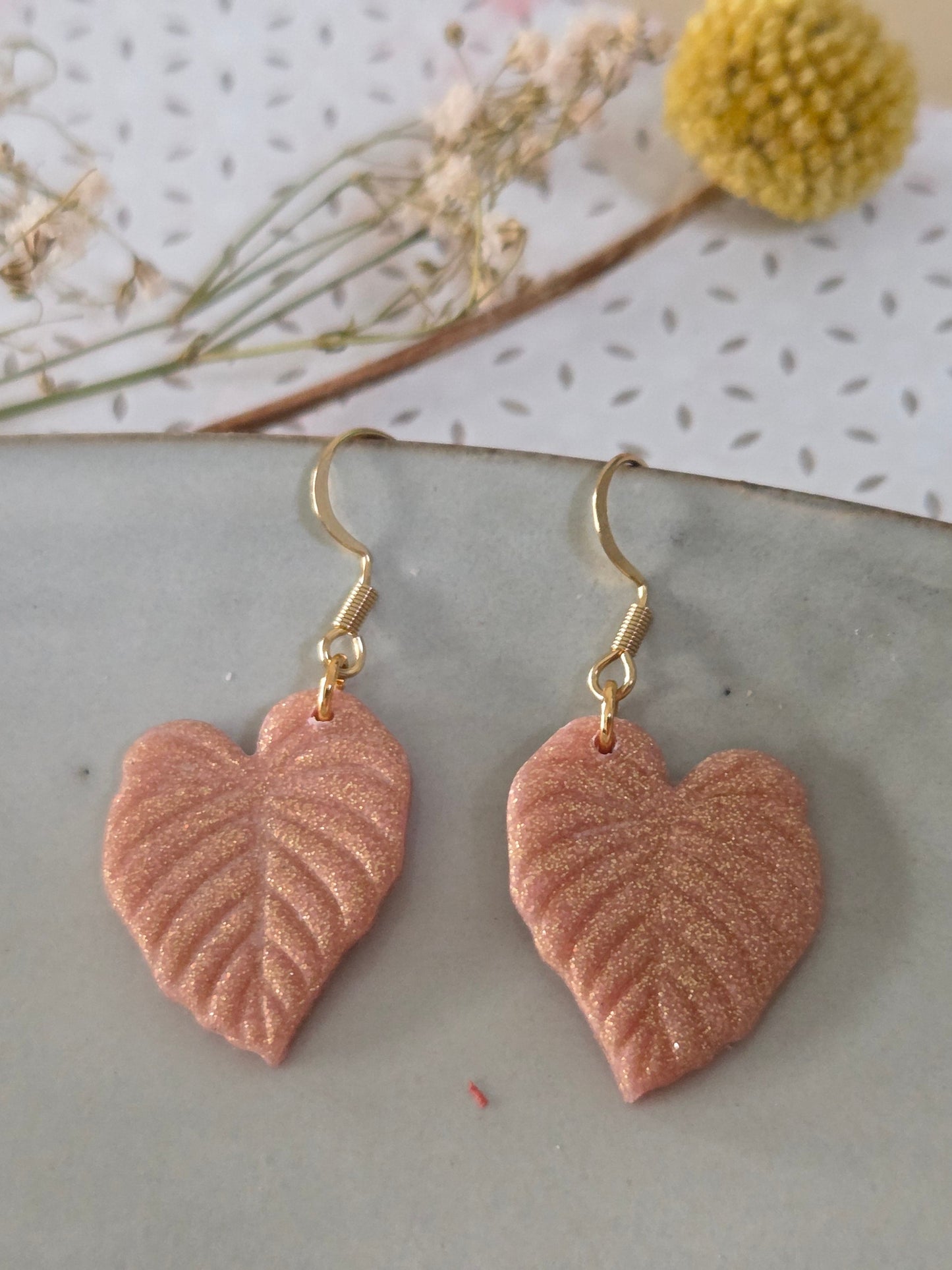Pink Leaves